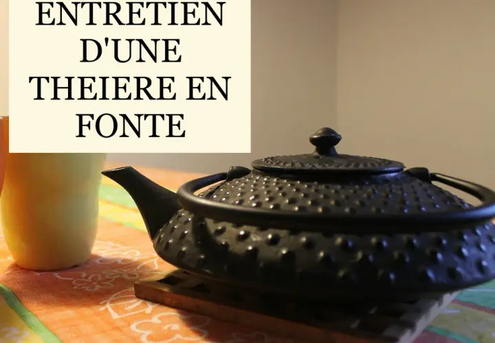 Entretien d'une théière en fonte : astuces pour la nettoyer et la conserver.