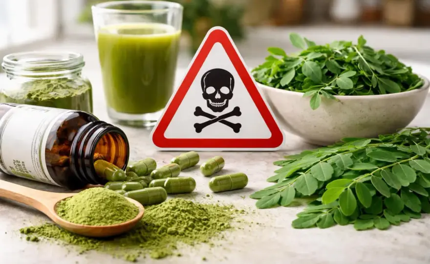 Moringa - Dangers, effets secondaires et précautions