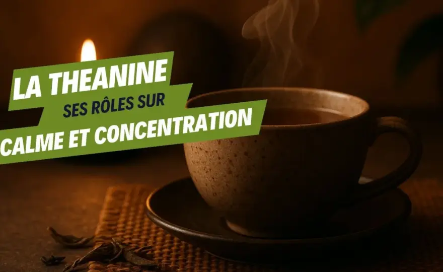 L-théanine - Calme et concentration sans somnolence ?