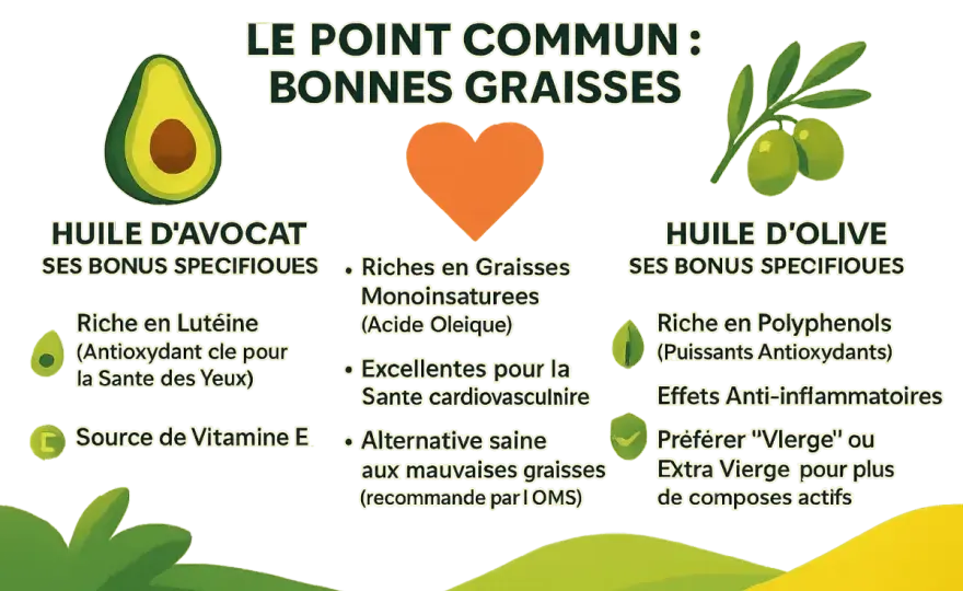 Huile d'avocat - Vrais bienfaits, usages et limites à connaître